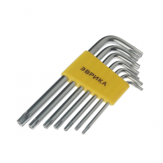 Большое фото товара - Набор ключей TORX ER-25107T: Г-образных T10-T40 7пр., ER-25107T. Вариант №2