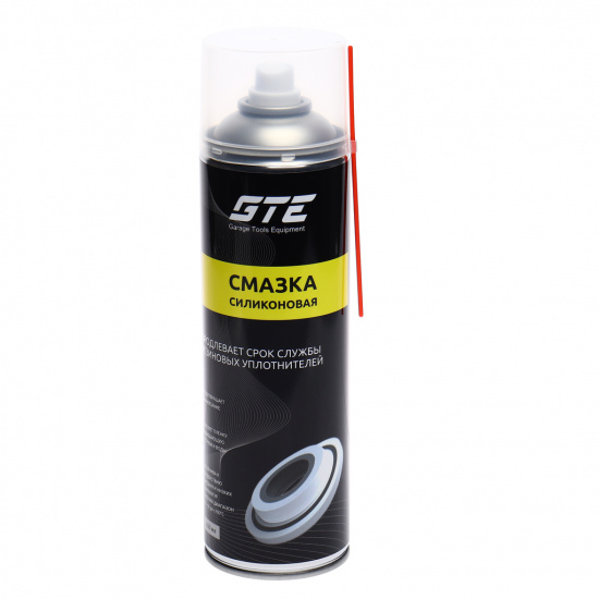 Большое фото товара - GTE Смазка силиконовая 650мл аэрозоль GTE-CC650, GTE-CC650. Вариант №1