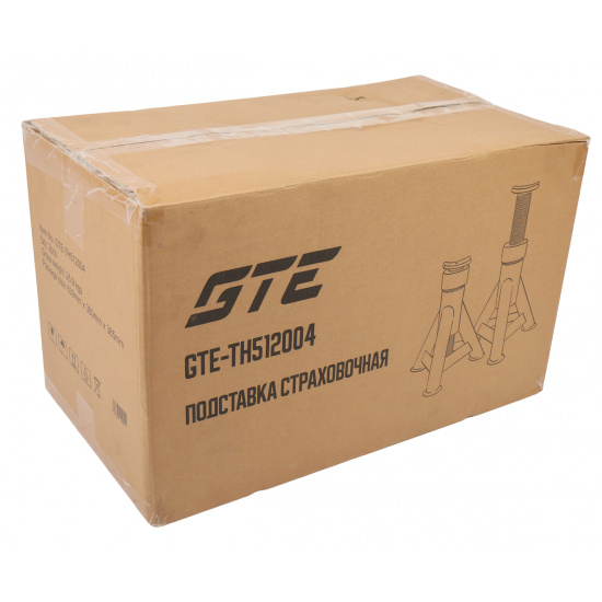 Большое фото товара - GTE Подставка страховочная 12т (h min-343мм, h max-513мм) (2шт) GTE-TH512004, GTE-TH512004. Вариант №7