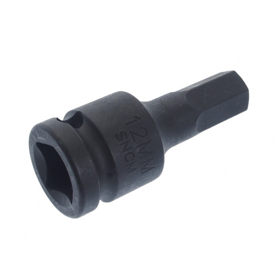 Большое фото товара - Головка торцевая ударная HEX 1/2" H-12, диаметр 25, длина 60мм  JTC /1 JTC-446112, J-953676. Вариант №2