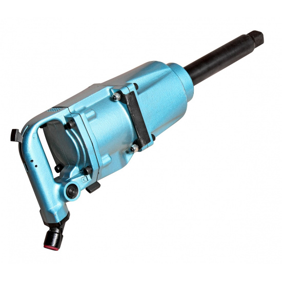 Большое фото товара - Пневмогайковерт ударный 1'' (3390 Nm) 90PSI 3700об/мин, длина шпинделя 203мм, общ длина 594мм,расх возд 566 L/min,реком штуцер JTC-D40PMA, JTC /1 JTC-5814, J-954742. Вариант №2