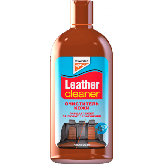 Большое фото товара - KANGAROO Полироль универсальный Leather , Tire Wax для кожи, резины, пластмассы 500мл., KANG-330125. Вариант №1